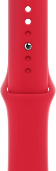 Apple Watch series 6 44мм красные, ремешок красный (PRODUCT)RED