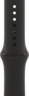 Apple Watch series 6 44мм «серый космос», черный ремешок